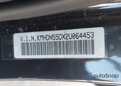 2002 Hyundai Elantra Gt z USA, uszkodzony, nr VIN KMHDN55DX2U064453